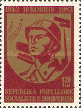 [The 40th Anniversary of the Albanian People's Army, type BDC]