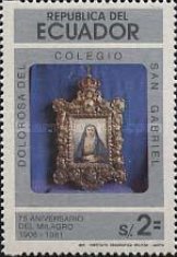 [The 75th Anniversary of Miracle of the Virgin blinking at San Gabriel College, type BRM]