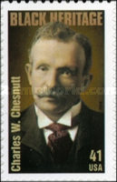 [Black Heritage - Charles W. Chesnutt - Self-Adhesive, type FHF]
