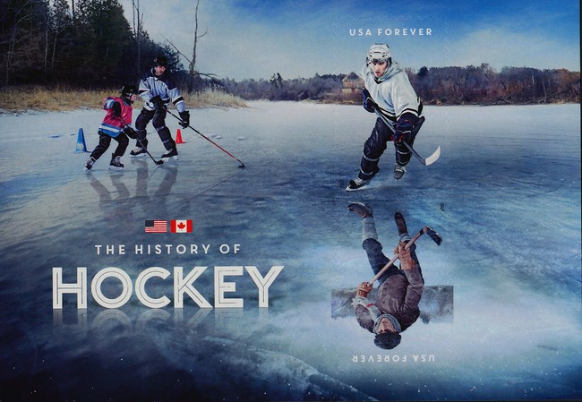 [The History of Hockey - Joint Issue with Canada, type ]