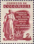 [The 125th Anniversary of the Death of Jose Matias Delgado, Champion of Independence, type XXF]