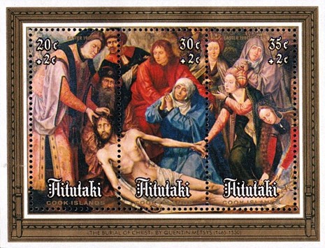 [Easter - The Burial of Christ" - Quentin Metsys, type ]