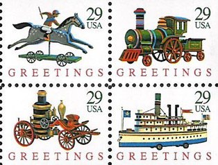 [Christmas Stamps - Toys, Booklet, type ]