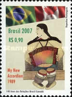 [The 140th Anniversary of the Brazil-Canada Relations, type EAX]
