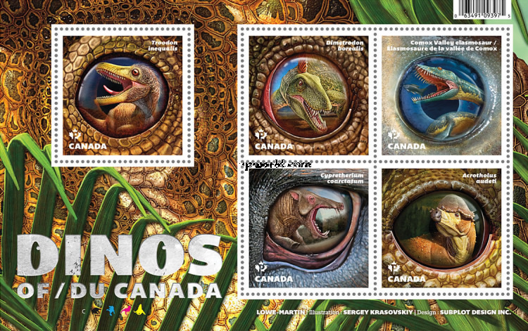 [Prehistoric Animals - Dinos of Canada, type ]