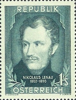 [The 150th Anniversary of the Birth of Nikolaus Lenau, 1802-1850, type SN]