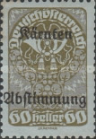 [Overprinted "Kärnten Abstimmung" - Referendum in Carinthia, type BD8]