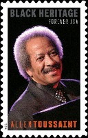 [Black Heritage - Allen Toussaint, 1938-2015, type KCR]