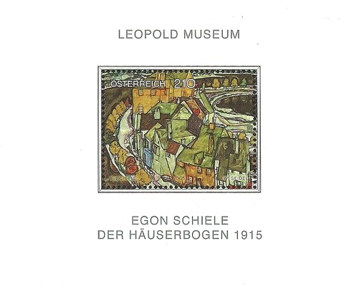 [Famous Paintings of Austrian Collections - Egon Schiele - Row of Houses, type ]