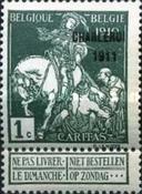 [Overprinted "CHARLEROI 1911", type AP8]
