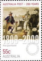 [The 200th Anniversary of the Australian Post, type DEG]