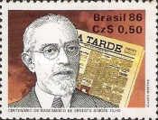 [The 100th Anniversary of the Birth of Ernesto Simoes Filho, Politician and Founder of "A Tarde", 1886-1957, type CDX]
