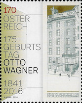 [The 175th Anniversary of the Birth of Otto Wagner, 1841-1918, type DJN]
