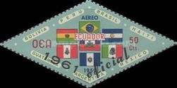 [Airmail - Issues of 1959 Overprinted "1961", type AJB1]
