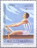 [The 10th Pan-American Games, Indianapolis, type BJF]