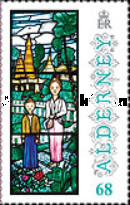[Christmas - Anne French Stained Glass Windows, type TW]