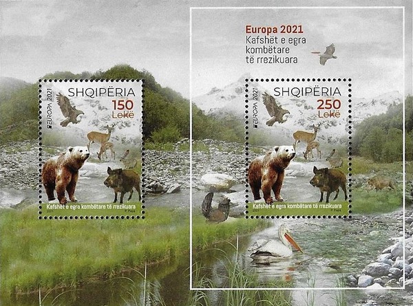 [EUROPA Stamps 2021 - Endangered Species, type ]