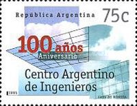 [The 100th Anniversary of the Argentine Engineers' Centre, Buenos Aires, type BWR]