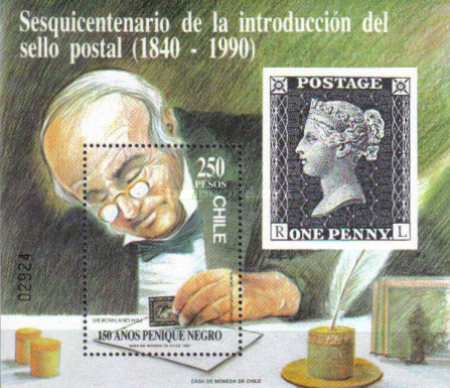 [The 150th Anniversary of the Penny Black, type ]