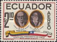 [Airmail - Visit of President Allende of Chile, type BDE]
