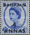 [Great Britain Postage Stamps Overprinted "BAHRAIN" & Surcharged, type N1]