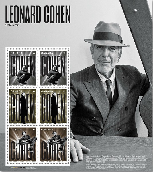 [Personalities - Leonard Cohen, 1934-2016, type ]