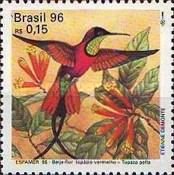 [Spanish and Latin-American Stamp Exhibition "Espamer '96" - Seville, Spain - Hummingbirds, type CXP]