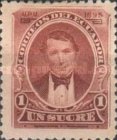 [President Vicente Rocafuerte, 1783-1847 - 1895 Imprint, type S16]