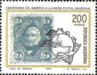 [The 100th Anniversary of the Argentine Membership of U.P.U, type APG]