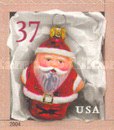 [Christmas - Santa Ornaments - Self-Adhesive Booklet Stamps, type EOJ]