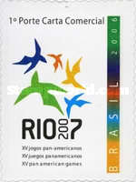 [The 15th Anniversary of the  Pan American Games Rio, 2007, type DZF]