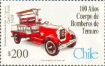 [The 100th Anniversary of Temuco Fire Department, type BIX]