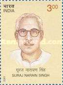 [Suraj Narain Singh (Nationalist Politician) Commemoration, type BKP]