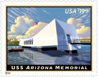 [Arizona Memorial - Priority Express Mail, type GLR]