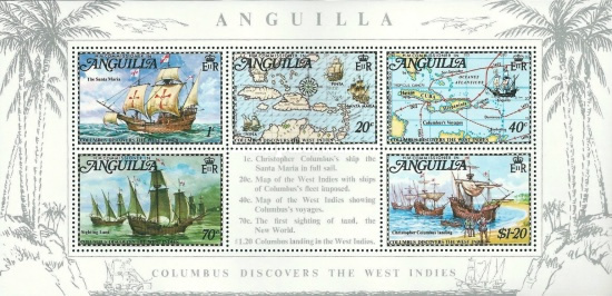 [Columbus Discovers the West Indies, type ]