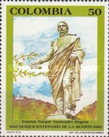 [The 150th Anniversary of the Death of Francisco de Paula Santander, 1792-1840, type BFG]