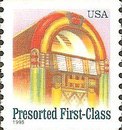 [Jukebox - Presorted First-Class Coil Stamps (25 cents), type CKE1]