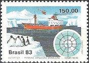 [The 1st Anniversary of the Brazilian Antarctic Expedition, type BUV]