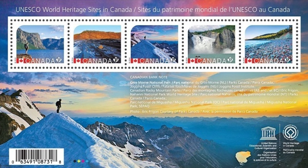 [UNESCO World Heritage Sites in Canada, type ]