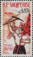 [The 25th Anniversary of the Albanian Labour Youth, type YT]