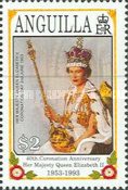 [The 40th Anniversary of the Crowning of Queen Elizabeth II, type AHI]