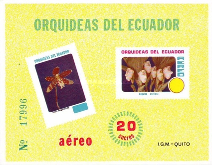 [Airmail - Orchids, type XQW]