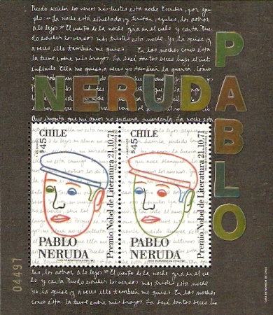 [The 20th Anniversary of Award of Nobel Prize for Literature to Pablo Neruda, type ]