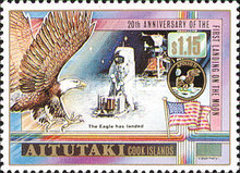 [The 20th Anniversary of the First Manned Landing on Moon, type OJ]