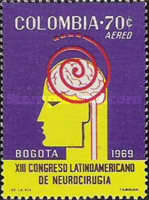 [Airmail - The 13th Latin-American Neurological Congress, Bogota, type AHC]