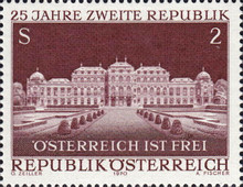 [The 25th Anniversary of the Second Republic of Austria, type AGI]