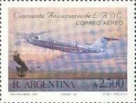 [Airmail - The 50th Anniversary of LADE, Airline, type BOX]