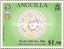 [World AIDS Day 2004, "AIDS through the Eyes of a Child" - Children's Paintings, type AVC]
