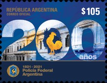 [The 200th Anniversary of the Federal Police of Argentina, type EDN]