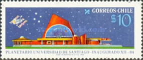 [The Inauguration of Santiago University Planetarium, type AER]